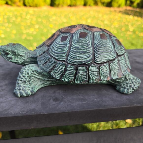 Turtle Figure Statue Garden Decor Home Decor - Picture 4 of 15